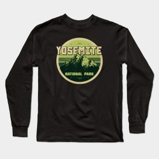 Yosemite National Park Vintage Long Sleeve T-Shirt